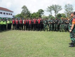 Dandim 0822 Bondowoso beserta 153 Personel Ikuti Gladi Apel Gelar Pasukan Pengamanan RI 1
